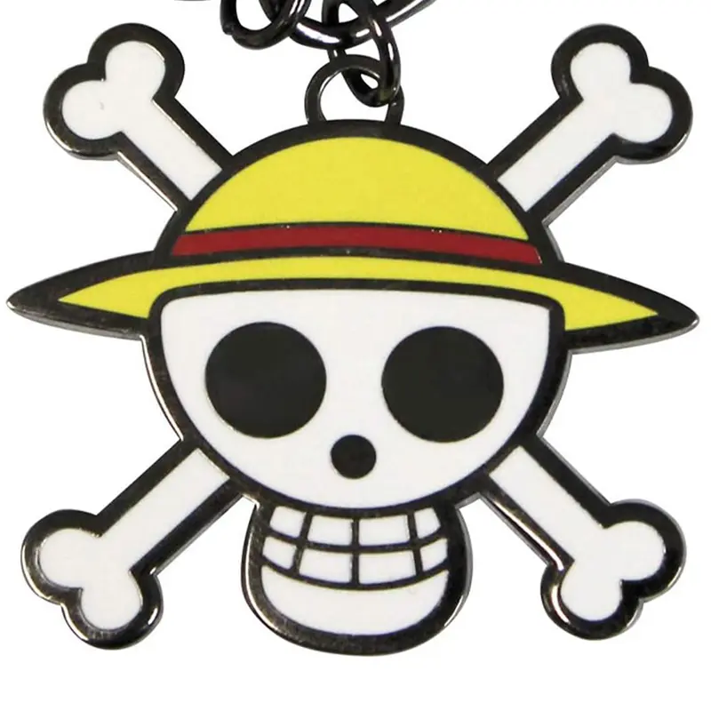 One Piece - Porte-clés Métal - Luffy Skull