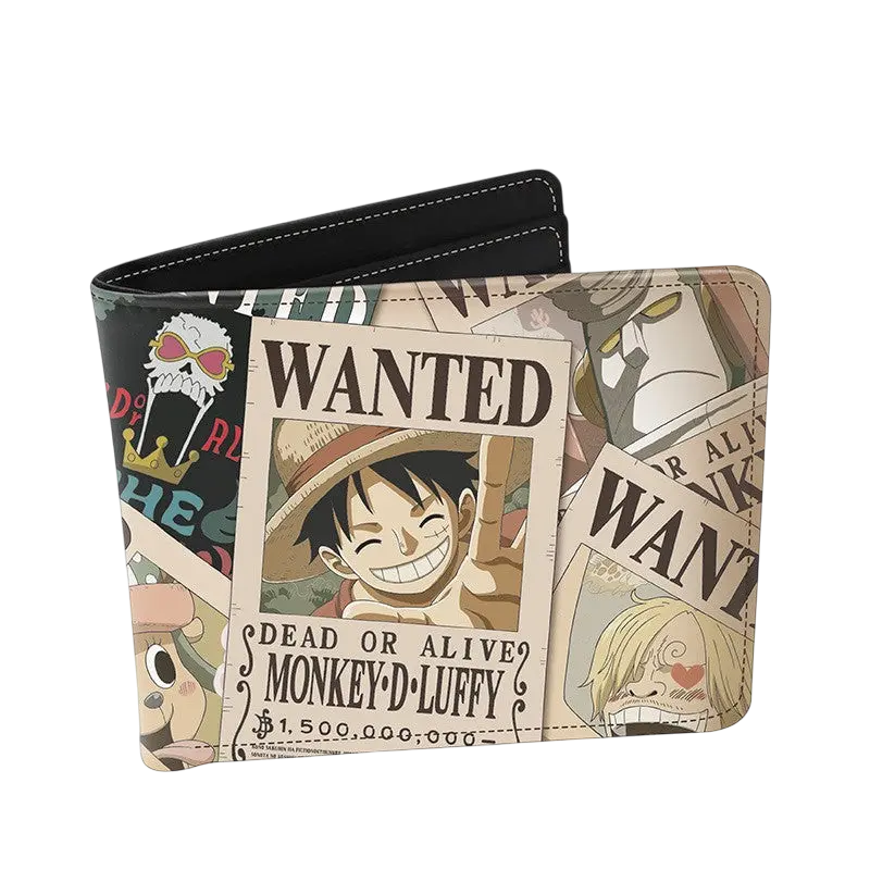 One Piece Portefeuille Wanted - Vinyle