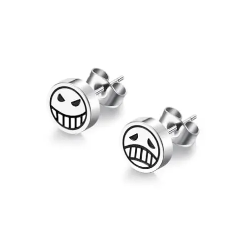 One Piece Portgas D Ace Inspired Earrings