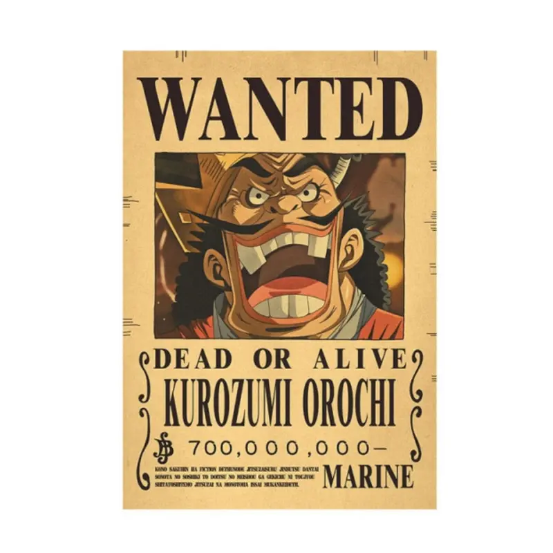 One Piece Poster Kurozumi Orochi