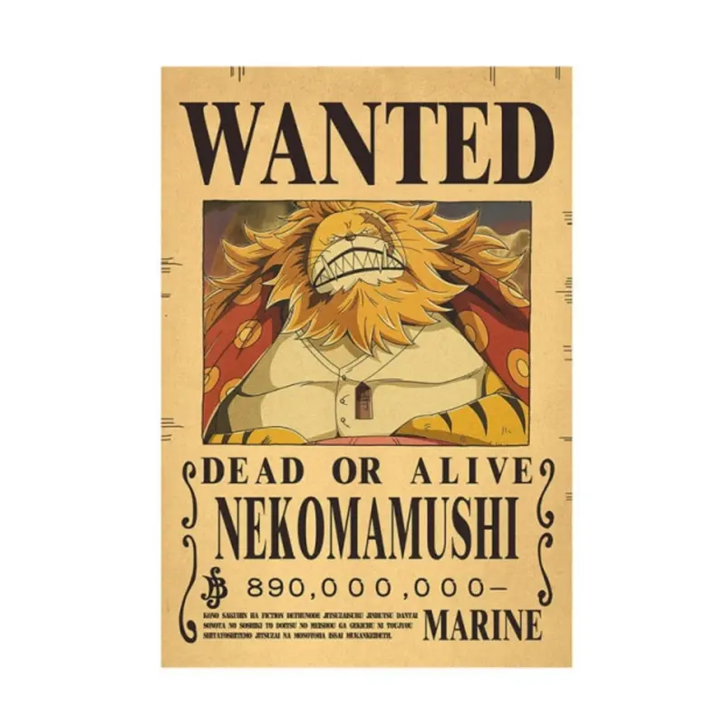 One Piece Poster Nekomamushi