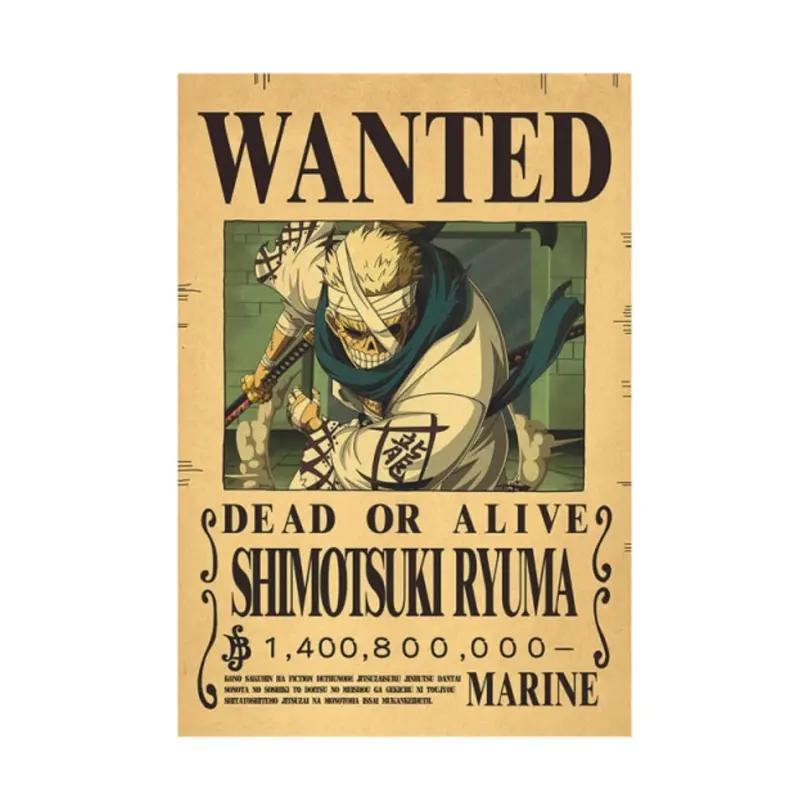 One Piece Poster Shimotsuki Ryuma