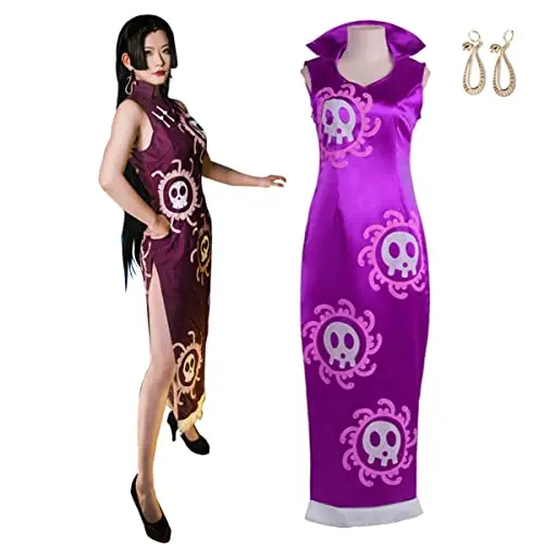 One Piece Queen Boa Hancock Full Cosplay Costume