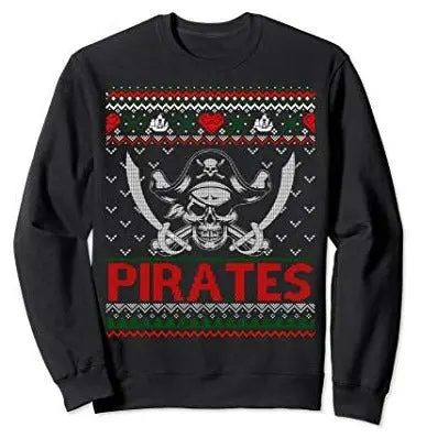 One Piece Realistic Pirates Emblem Christmas Sweater
