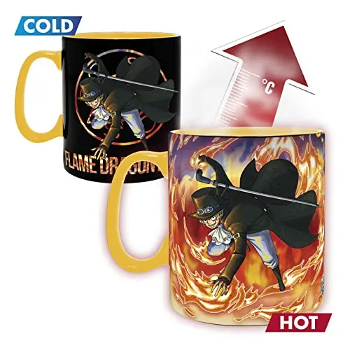 One Piece Sabo Flame Dragon King Magic Mug
