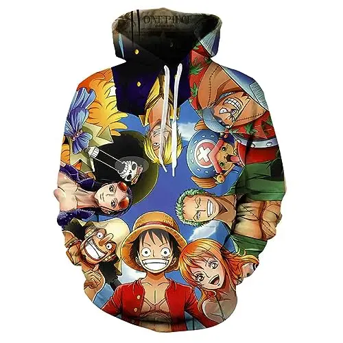 One Piece Standard Anime Hoodie Style 2