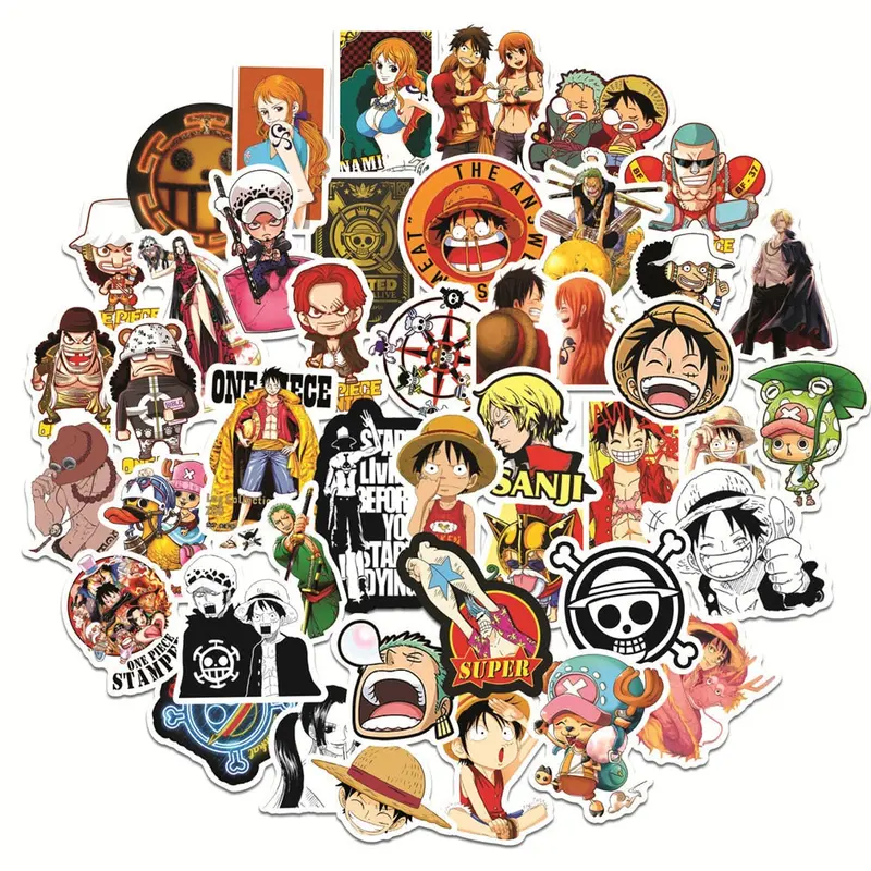 One Piece Stickers Luffys World