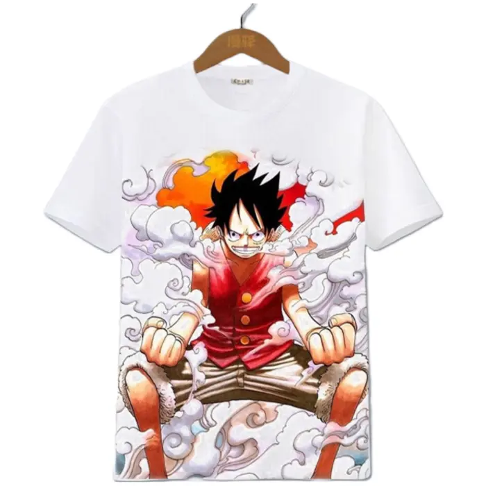 One Piece T-Shirt Luffy Action
