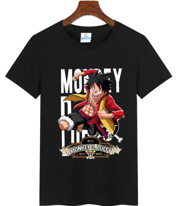 One Piece T-Shirt Luffy Montage