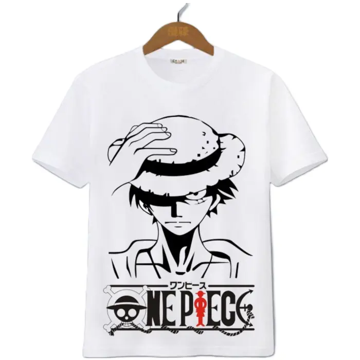 One Piece T-Shirt Luffy Straw Hat