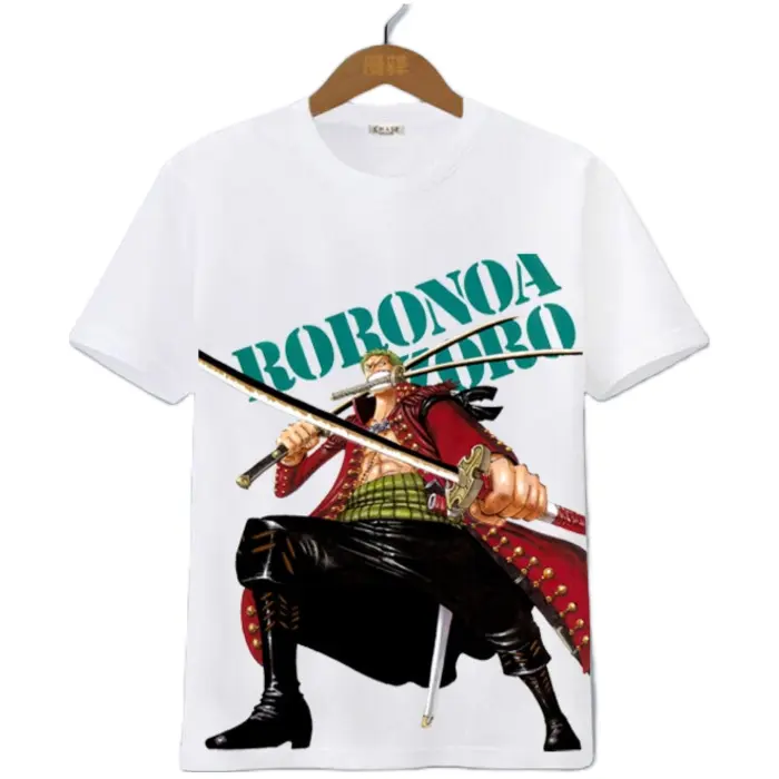 One Piece T-Shirt Zoro Action
