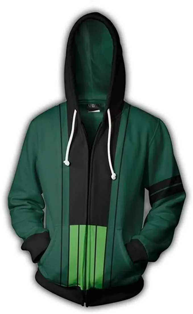 One Piece Zip Hoodie Zoro