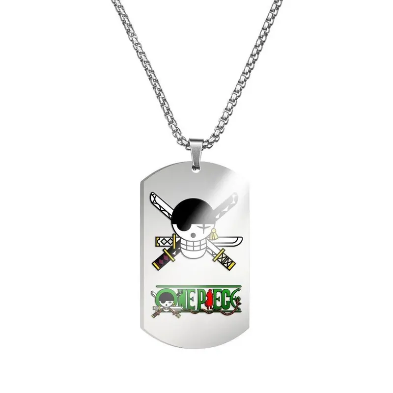 One Piece Zoro 3 Swords Necklace
