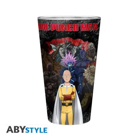 One Punch Man Verre XXL - 400 ml - Seul contre tous