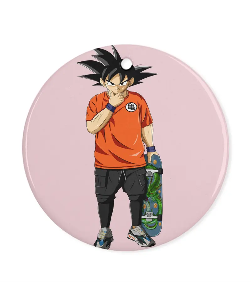 Ornement Dragon Ball Rond Sangoku Skateur