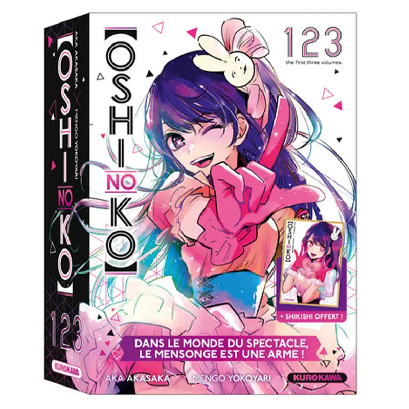 Oshi no Ko - Coffret Tomes 01 à 03 + Shikishi