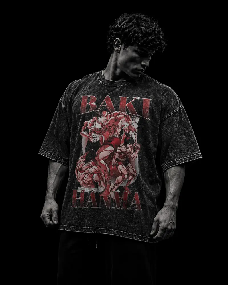 Oversize shirts Baki Hanma