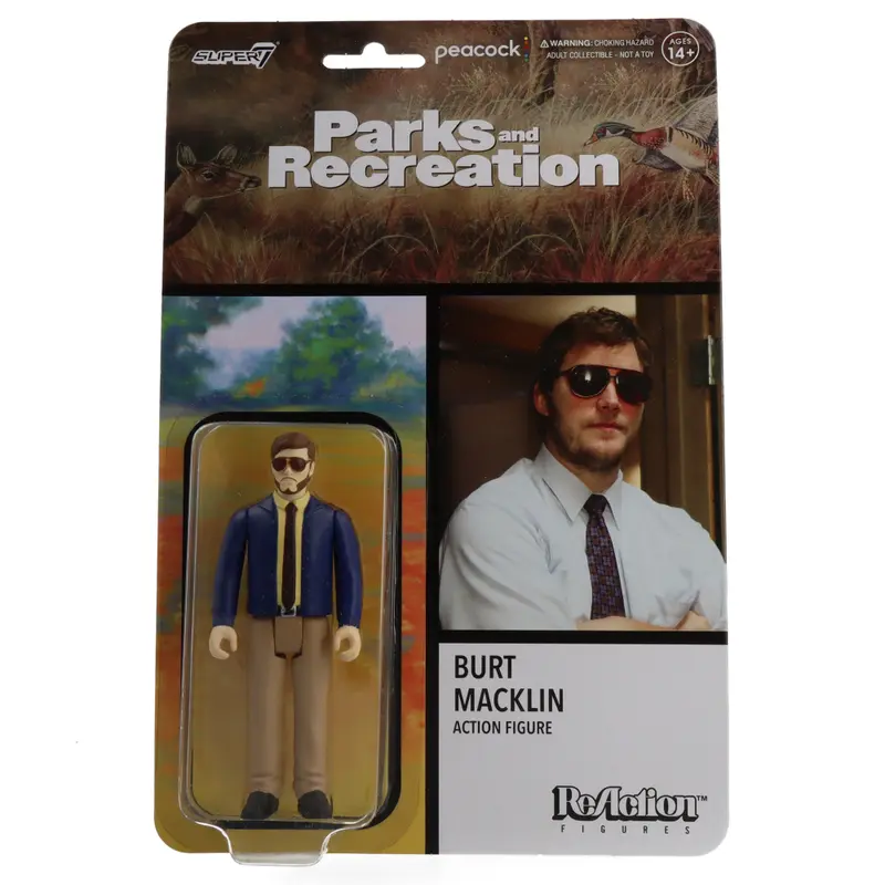Parks and Recreation Andy Dwyer (Burt Macklin) - ReAction figures