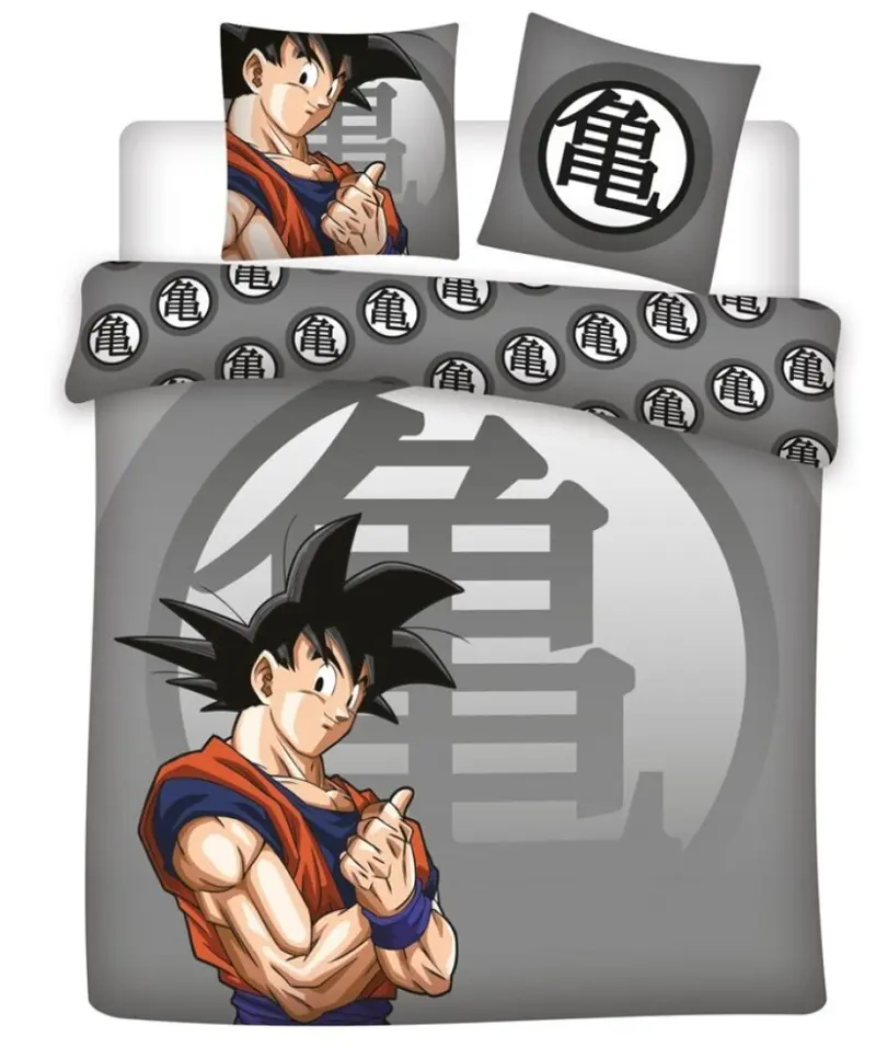Parure de lit 240x220cm + 2x65x65cm - Goku