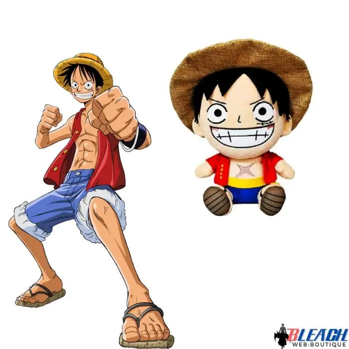 Peluche Monkey D. Luffy, peluche One Piece