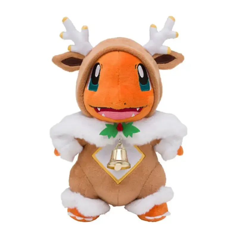Peluche Salamèche Pokémon Édition Noël 🎅