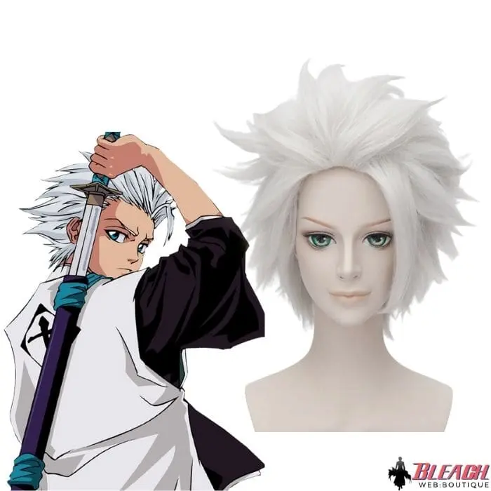 Perruque Tôshiro Hitsugaya Cosplay