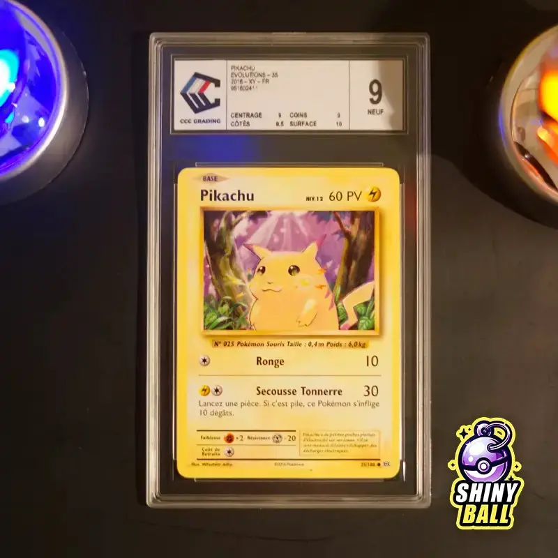 Pikachu 35/108 - XY Évolutions - CCC GRADING 9 (MINT) (FR)