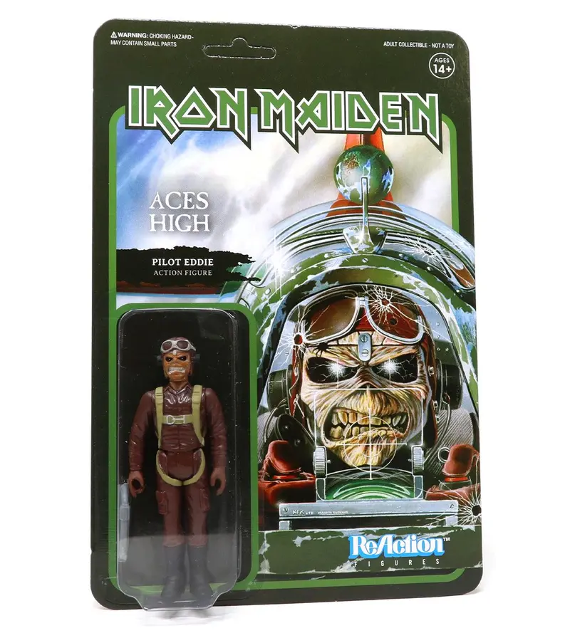 Pilot Eddie - Iron Maiden wave 1 - ReAction figure