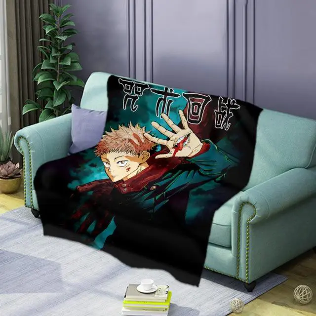 Plaid Anime Jujutsu Kaisen Itadori Yuji