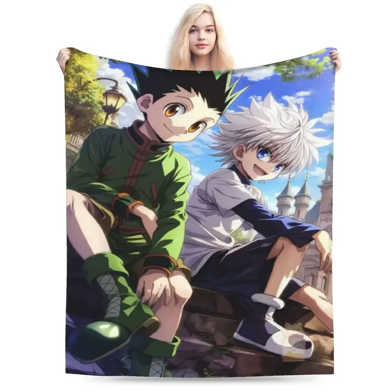 Plaid Hunter x Hunter Gon et Kirua