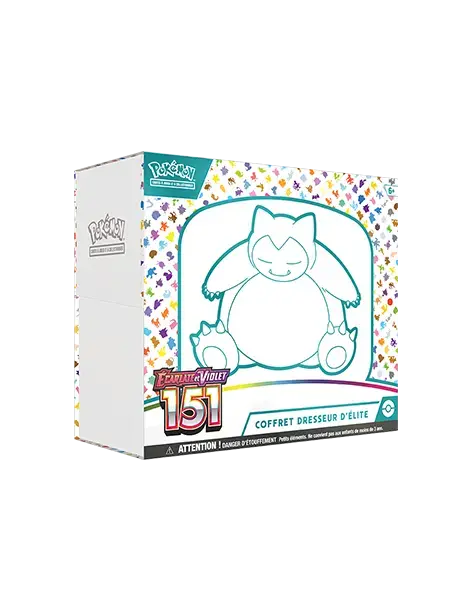 POKEMON 151 - COFFRET DRESSEUR D'ÉLITE EV3.5