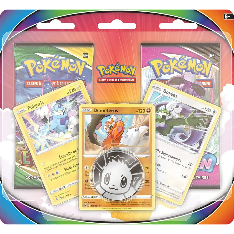 Pokémon - Coffret Duo pack 2 Boosters - Evolutions Célestes & Poing De Fusion