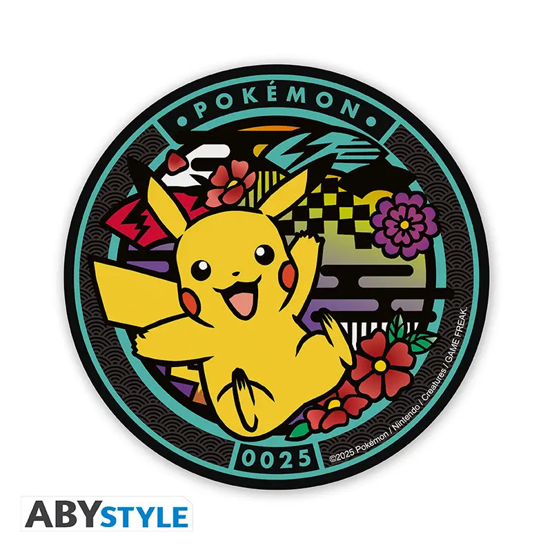 Pokémon - Dessous de verre en céramique - Pikachu
