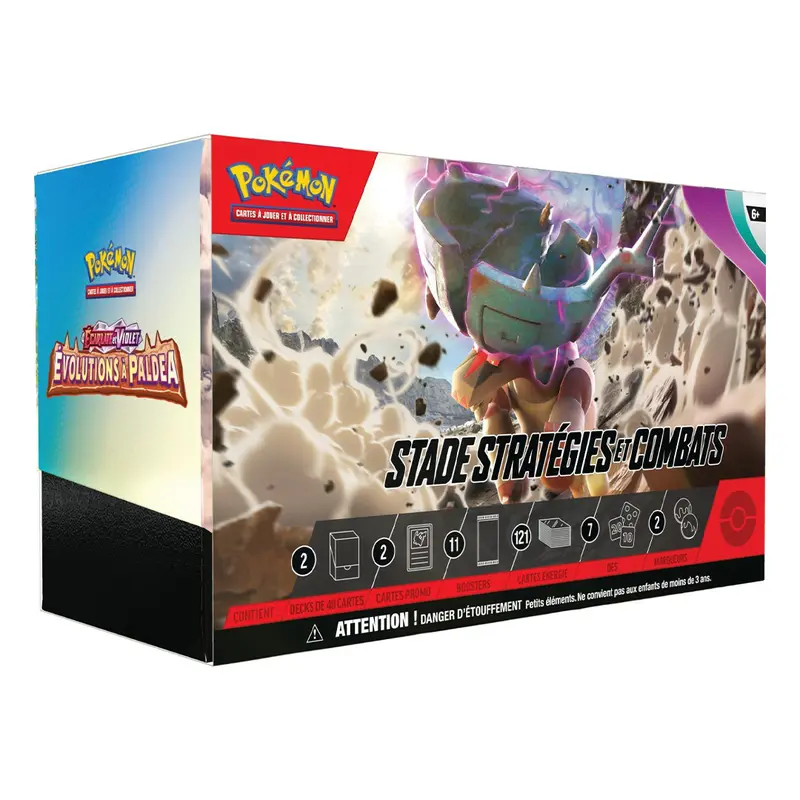 Pokémon - Écarlate & Violet - Stade Stratégies et Combats - EV02 Évolutions à Paldea