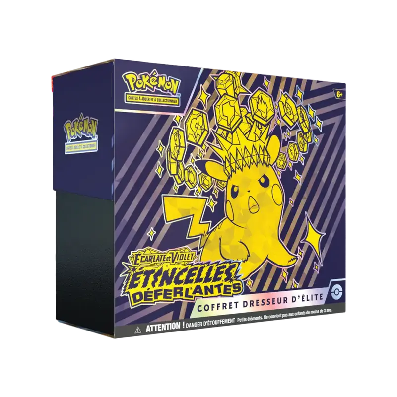 POKEMON ÉTINCELLES DÉFERLANTES - COFFRET DRESSEUR D'ÉLITE EV08