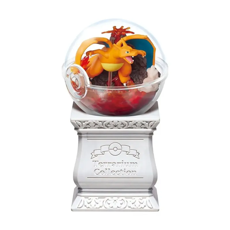 Pokémon - Figurine - Dracaufeu - Terrarium Collection Vol.15