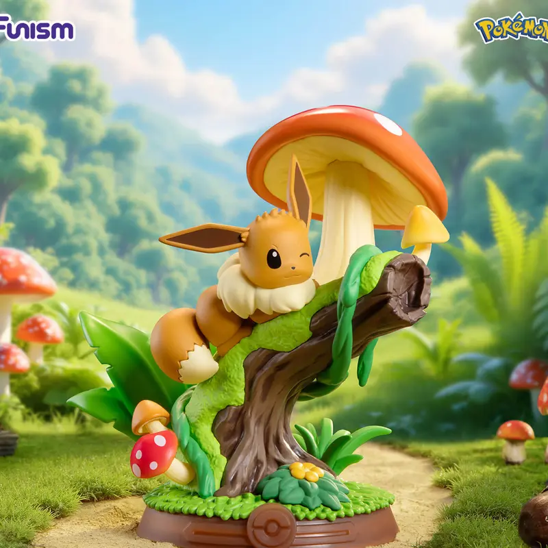 Pokémon - Figurine - Évoli - Enjoy! Eevee Series
