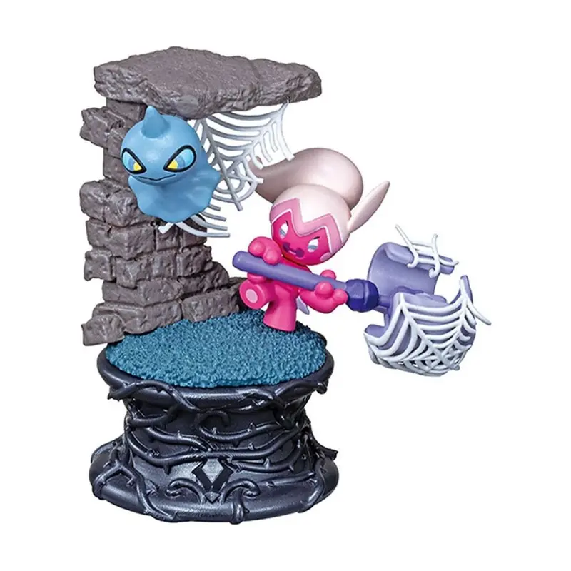 Pokémon - Figurine Forgella & Polichombr - Little Night Collection