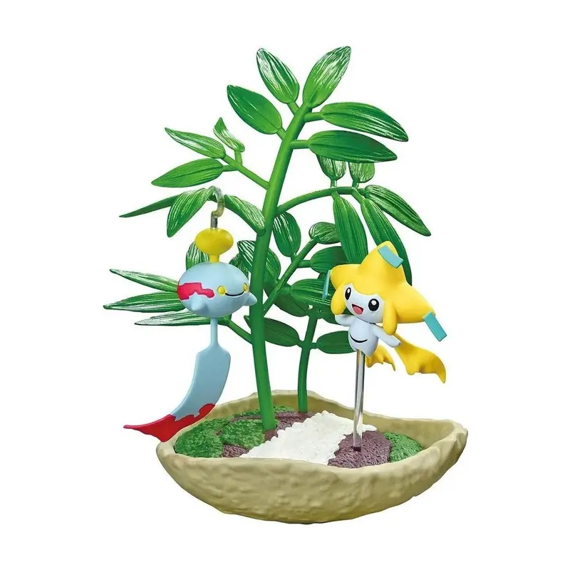 Pokémon - Figurine - Jirachi & Éoko - Pocket Bonsai Vol.3