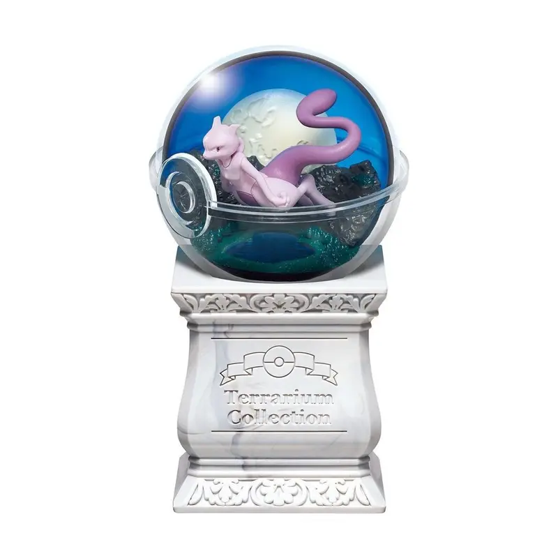 Pokémon - Figurine - Mewtwo - Terrarium Collection Vol.15