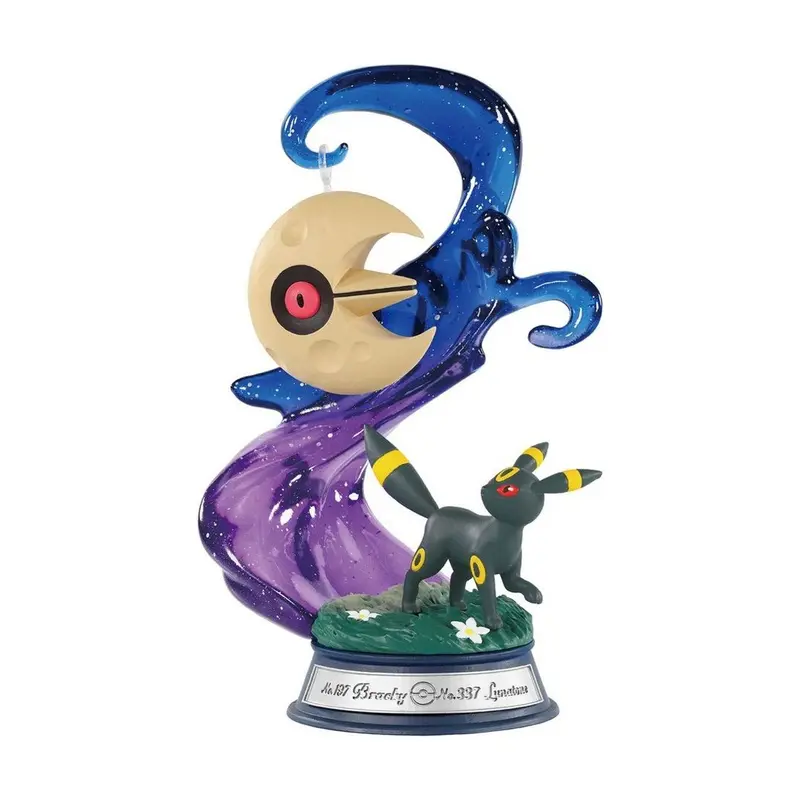 Pokémon - Figurine - Noctali & Séléroc - Swing Vignette Collection 4