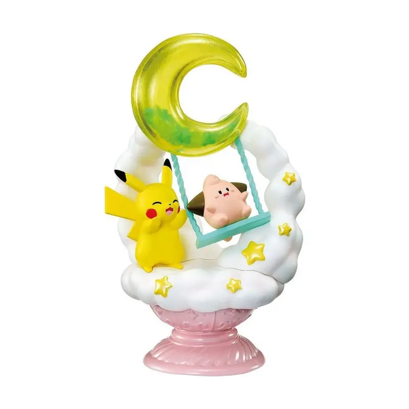 Pokémon - Figurine - Pikachu & Mélo - Starrium Dreamy Moonlit Night