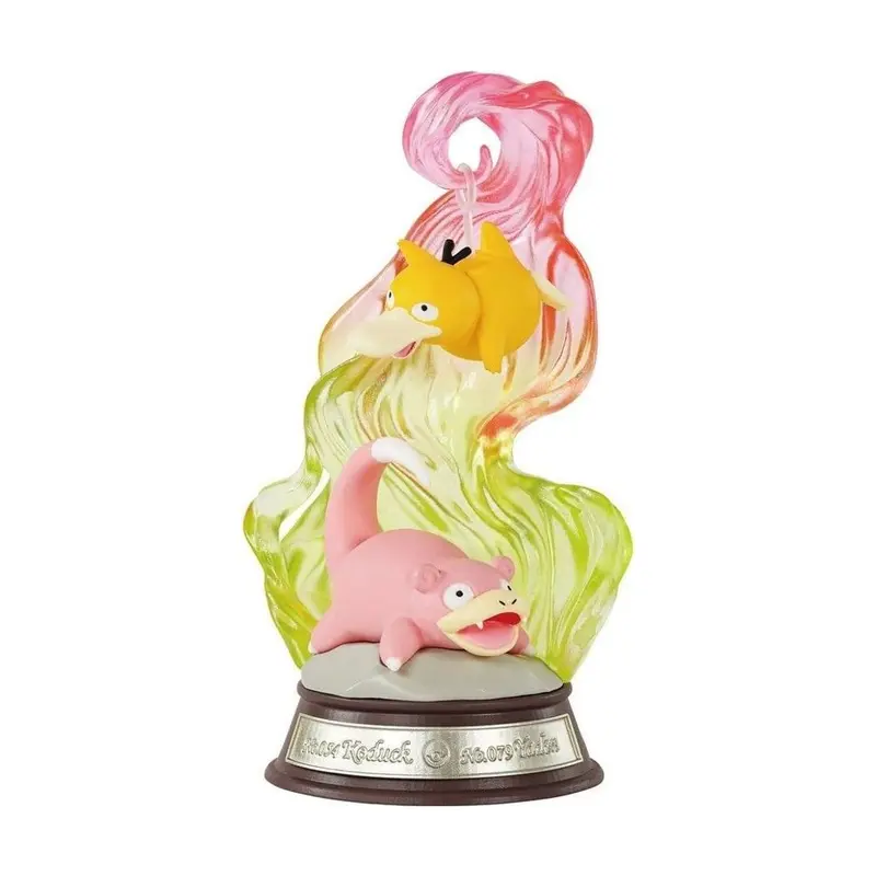 Pokémon - Figurine - Psykokwak & Ramoloss - Swing Vignette Collection 3