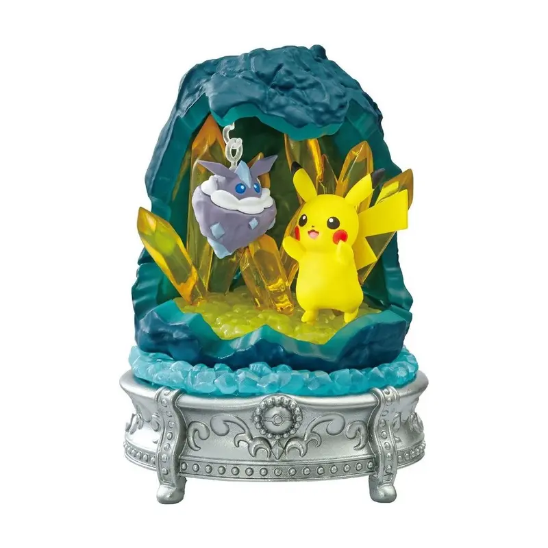 Pokémon - Figurine - Strassie & Pikachu - Gemstone Collection