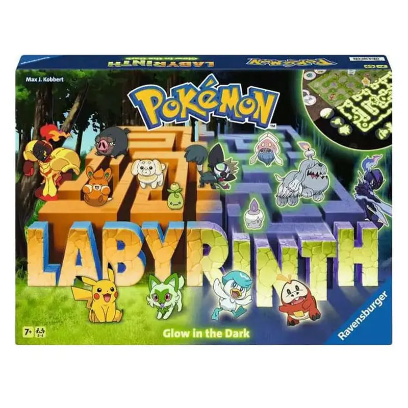 Pokémon - Jeu de Société Labyrinth Glow in the Dark