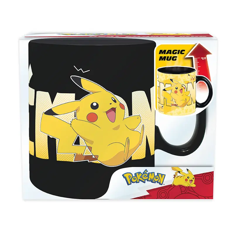 Pokemon Mug - 460 ml - Pikachu Noir Iconique