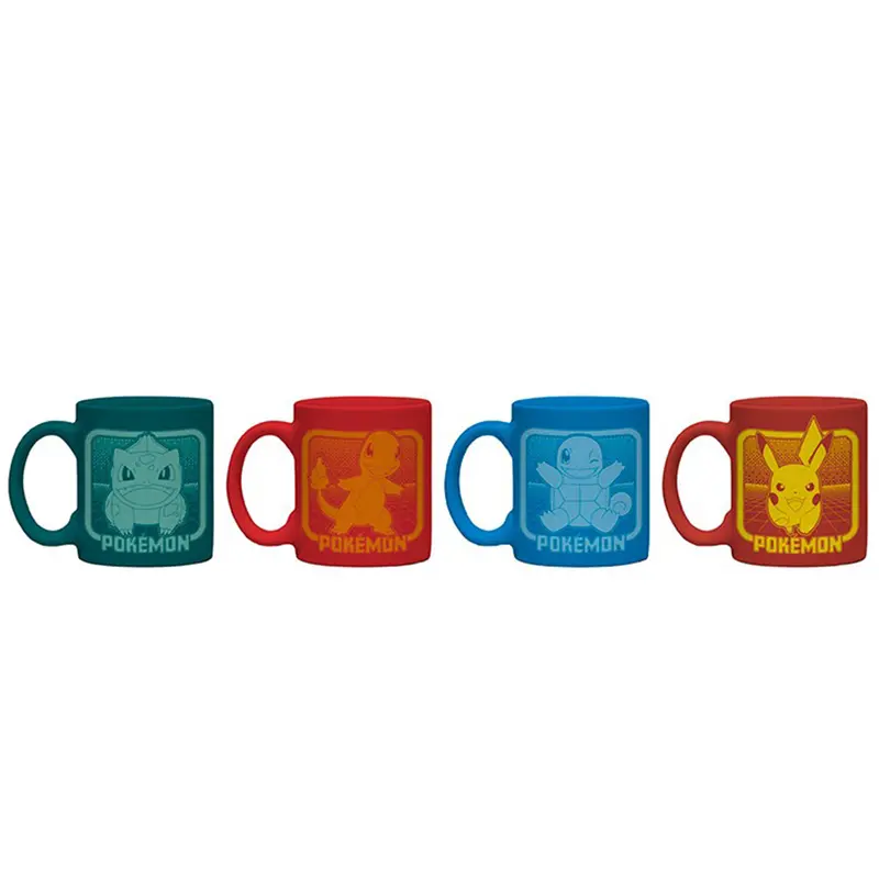 Pokémon - Mugs à espresso - Starters Kanto