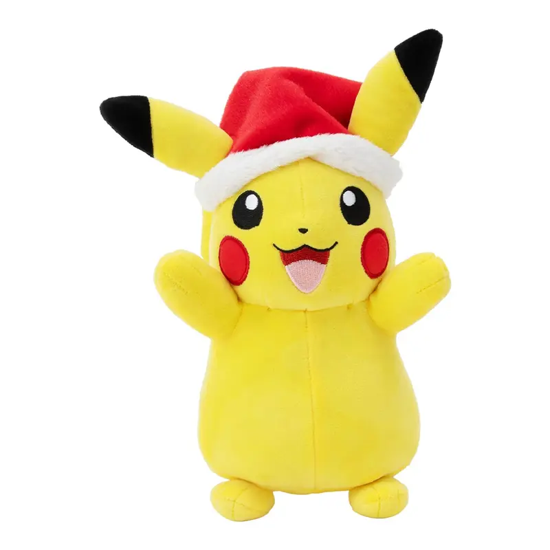 Pokémon - Peluche - Pikachu Bonnet de Noël
