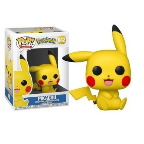 Pokémon - Pikachu (Assis) - Funko POP! Games N°842