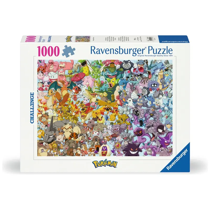 Pokemon - Puzzle Challenge 1000 pièces